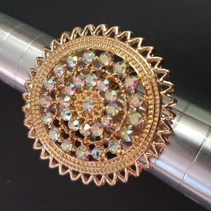 🎄5/$30🎄Vintage Big Round Indian Style Ring